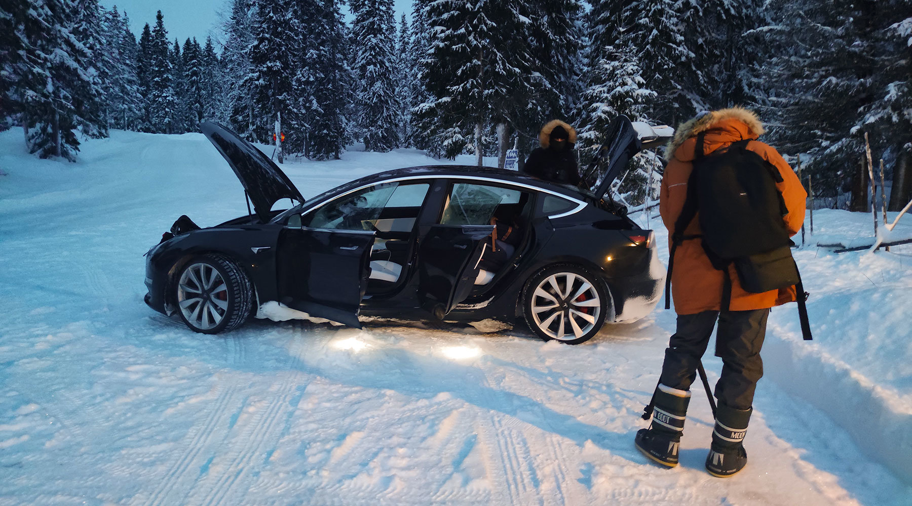 In Svezia con la Tesla Model 3