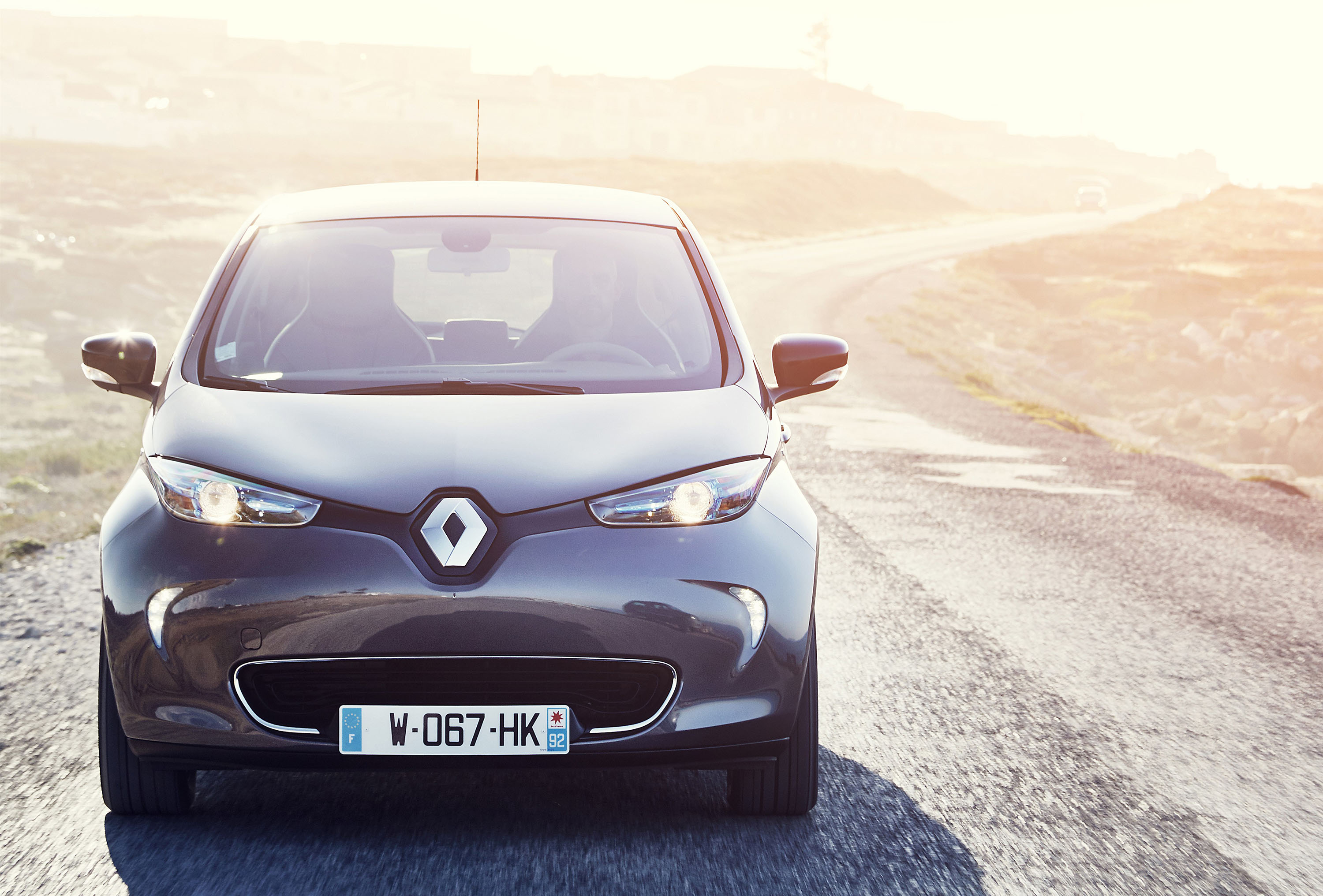 Renault Zoe, vista frontale