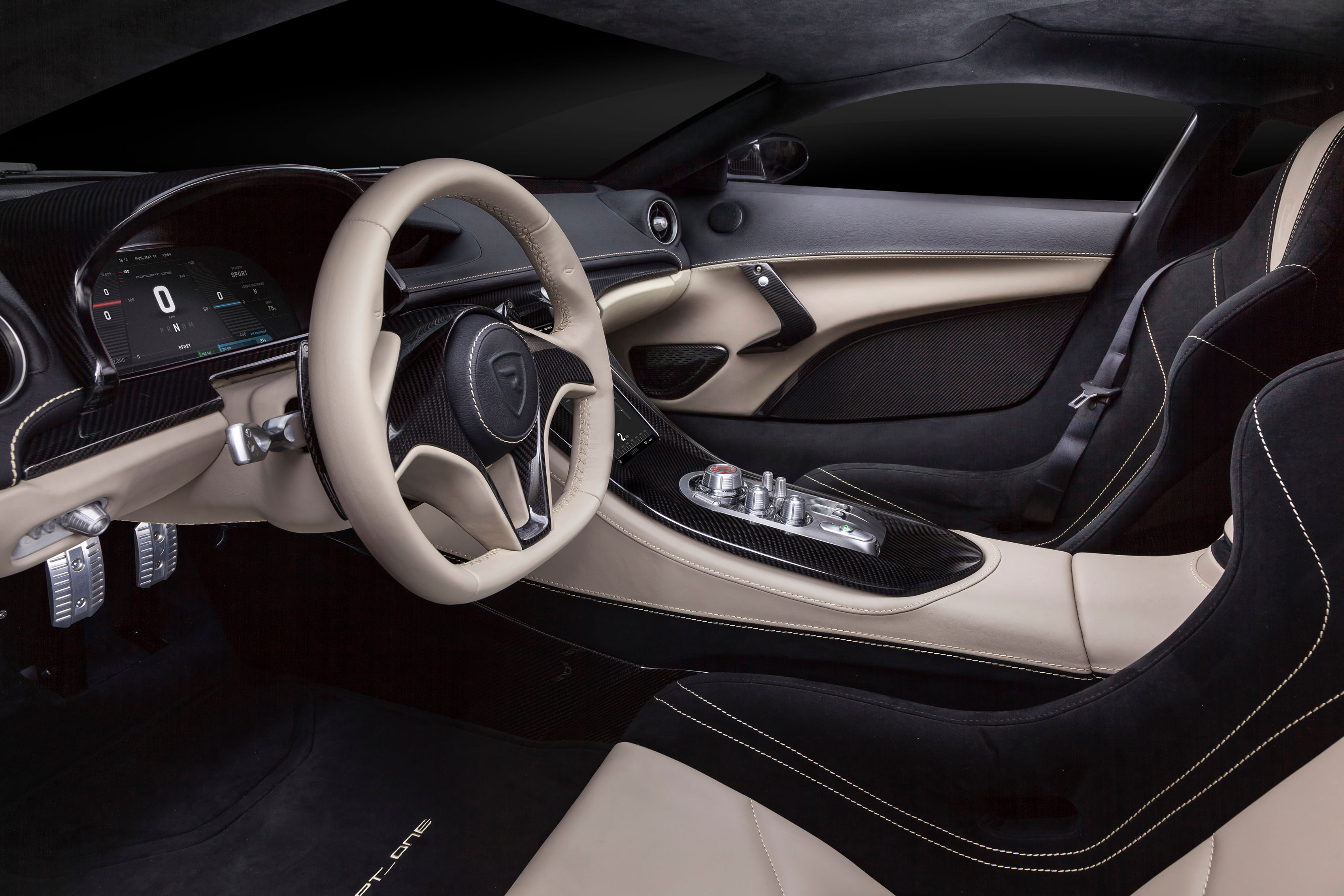 Rimac Concept_One, interni