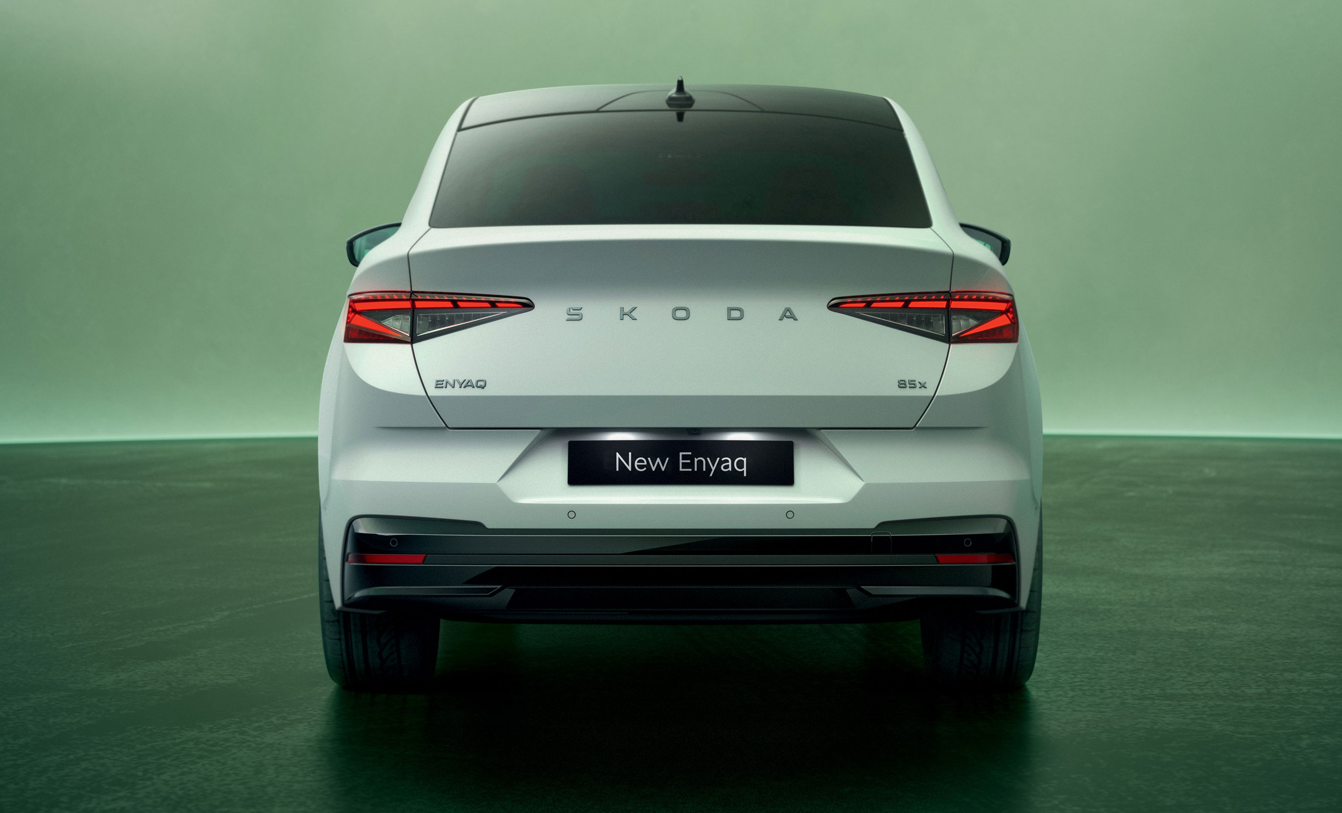 Skoda ENYAQ Coupe, vista posteriore