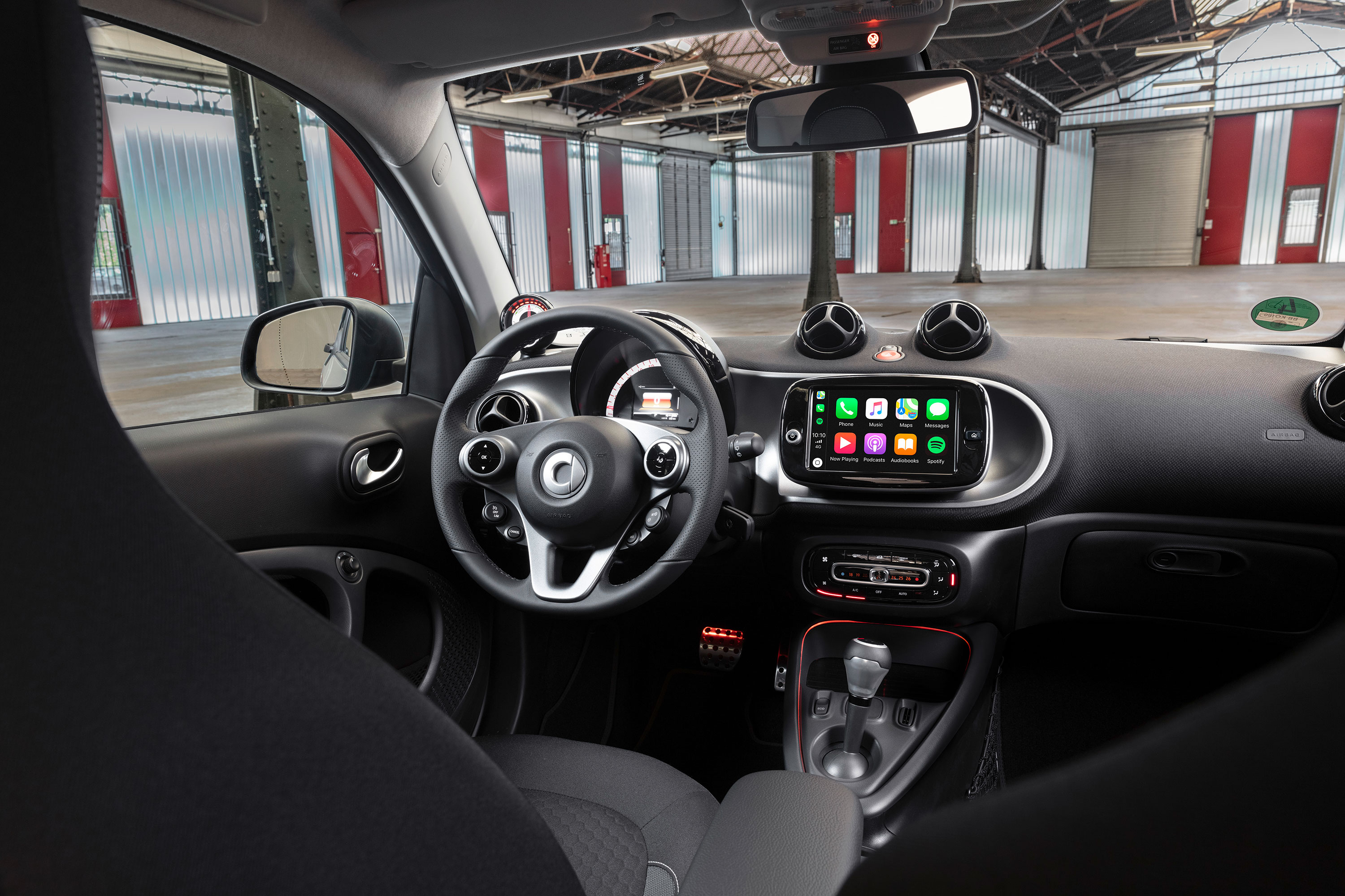 Smart EQ ForTwo, interni