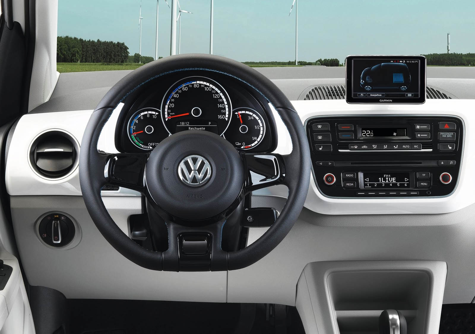 Volkswagen e-up!, interni